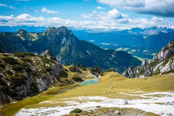 Vista panorâmica dos alpes italianos — Fotografia de Stock