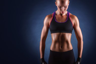 genç atletik kadın