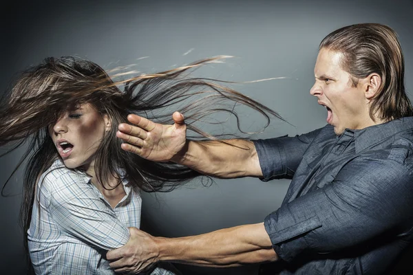 Kvinnor som utsatts för våld i hemmet — Stockfoto