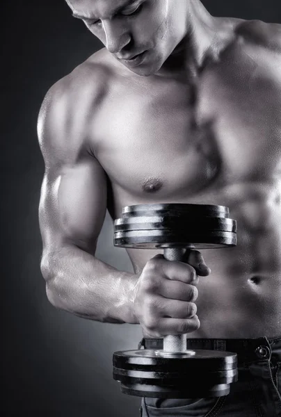 Muscular young man — Stock Photo, Image