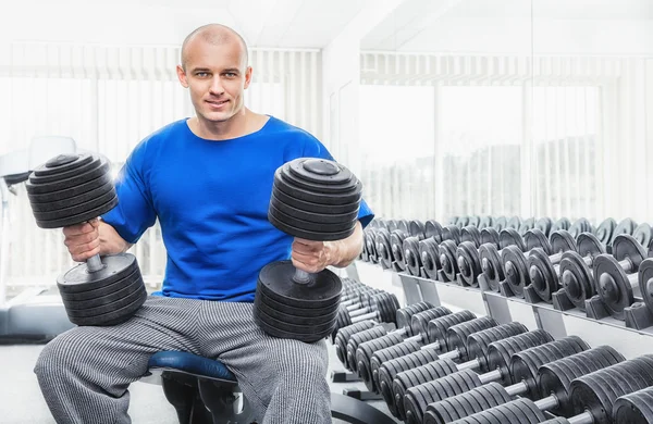 Portrait of strong man — Stock Photo, Image