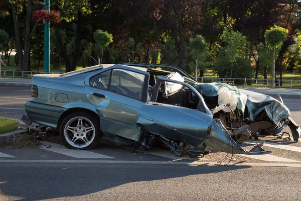 Horrible car accident — Stock Photo, Image