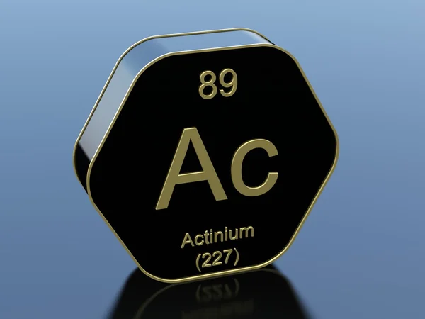 Aktyn element symbolu — Zdjęcie stockowe