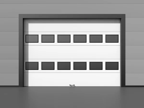 Sectional industrial door — Stock Photo, Image