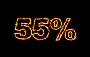 metin yangında kapalı yüzde 55'i