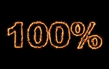 metin yangında 100 yüzde