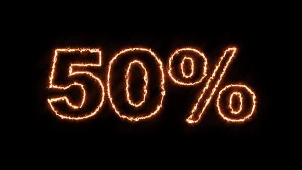 뜨거운 불에서 50% — 비디오