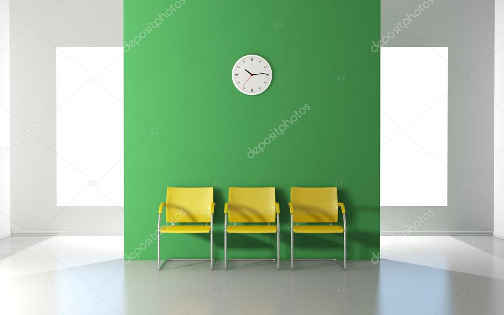 Green waiting room