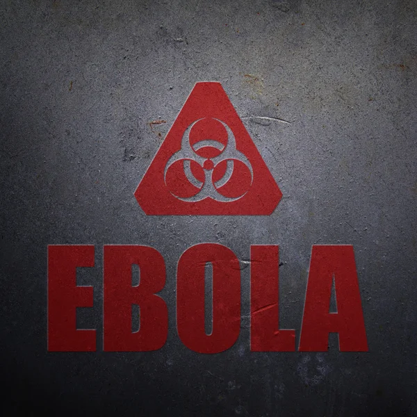 Ebola sign — Stock Photo, Image