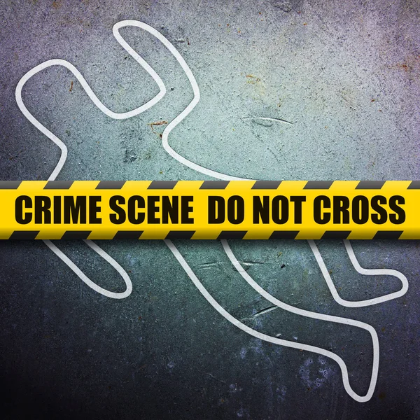 Crime scene — Stock Photo, Image