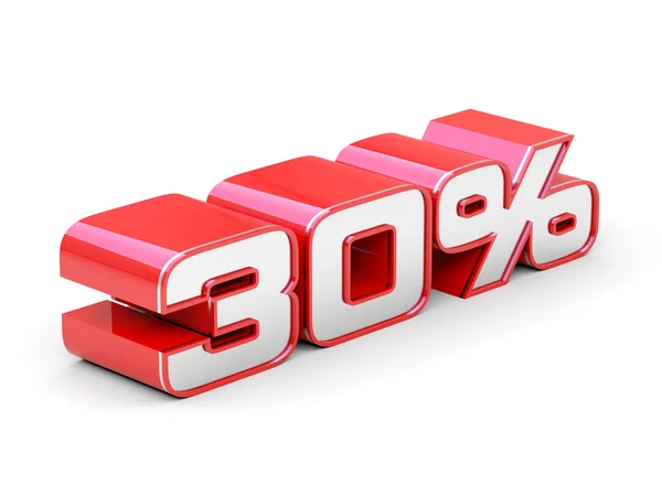 30 Percent off — Stock Photo, Image