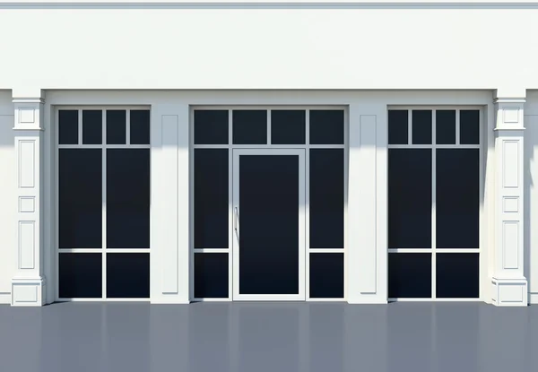 White store facade. — Stock Photo, Image