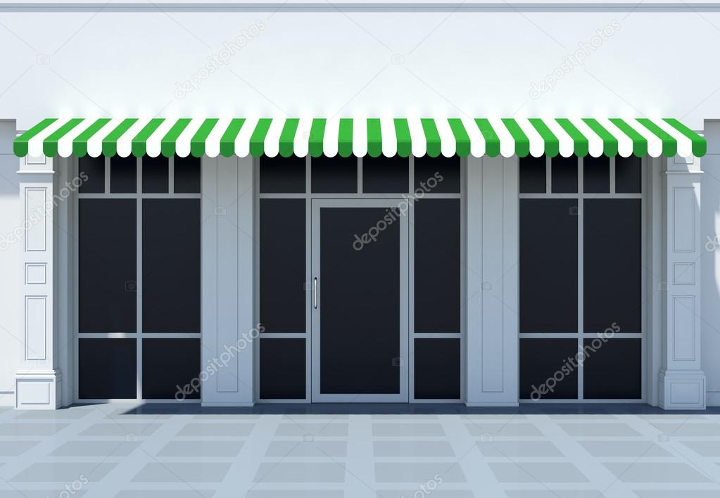 Shopfront in the sun