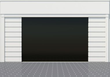 Bir mağaza pencere vitrin