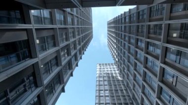 Modern ofis gökdelen binaları