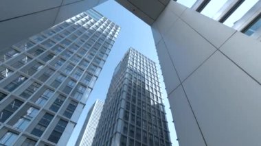 Modern ofis gökdelen binaları