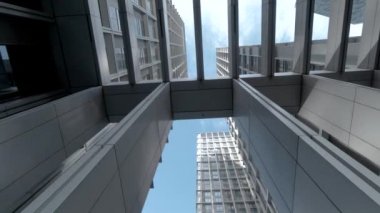 Modern ofis gökdelen binaları