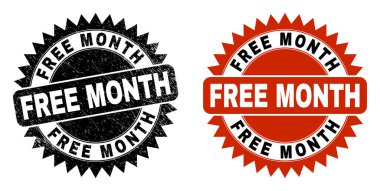 ÖZGÜRLÜK AY Yıpranmış Yüzeyli Siyah Gül Mührü