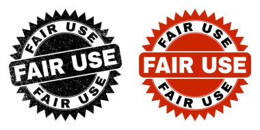 Aşınmış Biçimli Siyah Gül Filigranı