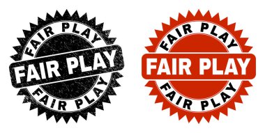 Temiz olmayan yüzeyi olan Siyah Gül Mührü