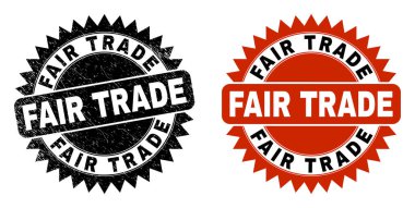 Adil TRAD Siyah Gül Damgası Aşınmış Biçimli