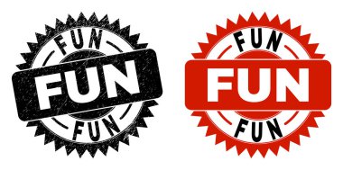 Grunge Biçimli Eğlenceli Siyah Gül Damgası