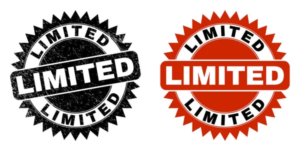 Sınırlı Siyah Rosette Filigranı Aşınmış Yüzey