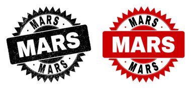 Kirli Yüzeye sahip MARS Siyah Gül Mührü