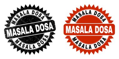 MASALA DOSA Kederli Siyah Rosette Filigranı