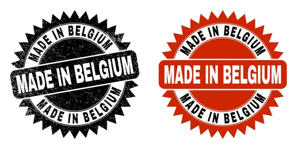 BELGIUM Siyah Güllü Mühür Yapımı Aşınmış Doku ile