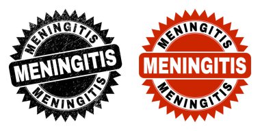 MENINGITIS Black Rosette Mühür Mührü