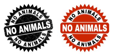 HAYVAN HAYVAN Siyah Rosette Yüzeyinde Çizik Olan Filigran