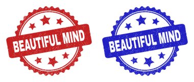 Kauçuk desenli güzel Rosette mühür mührü.