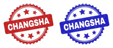 CHANGSHA Rosette Yüzeyi çizilmiş Mühür Mührü