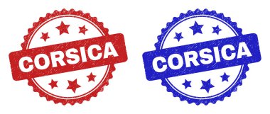 Grunged Surface ile CORSICA Rosette Filigranı