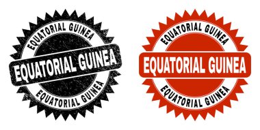 Eşitlikçi Guinea Siyah Gül Mührü Çizik Doku