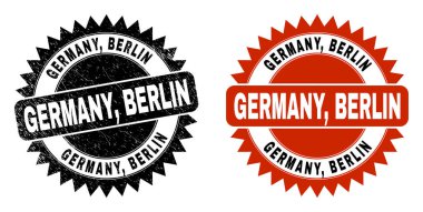 ALMANY, BERLIN Black Rosette Mühür Mührü