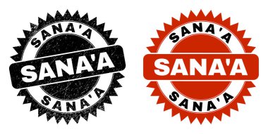 Kirli Biçimli SANAA Siyah Rosette Filigranı