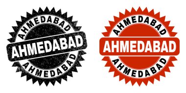 Kirli Biçimli AHMEDABAD Siyah Gül Mührü