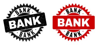 Çizik Biçimli Siyah Rosette Filigranı