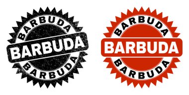 Çizik Yüzeyli Siyah Gül Damgası