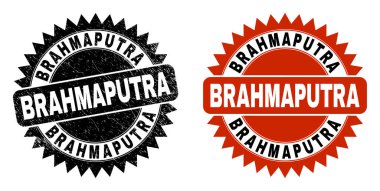 BRAHMAPUTRA Kirli Yüzeyli Siyah Gül Mührü