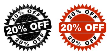 % 20 Kapalı Siyah Rosette Mühür Lastik Biçimli