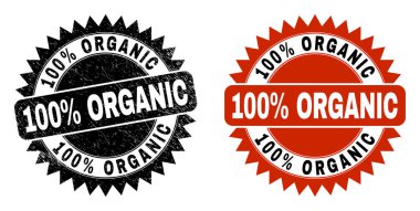 % 100 ORGANIC Siyah Gül Mührü ile aşınmış doku