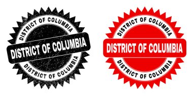 KOLUMBIA Black Rosette Mühür Mührü Çizilmiş Doku Mührü