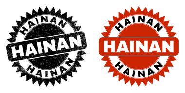 Grunge Stili HAINAN Black Rosette Damgası