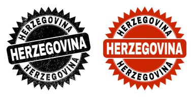 Kauçuk Biçimli Siyah Rosette Filigranı