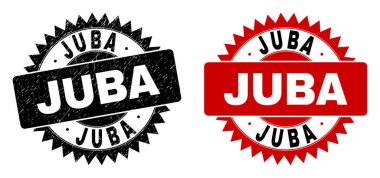 Çizik Biçimli JUBA Siyah Rosette Mührü