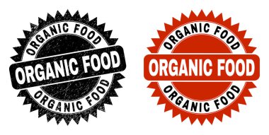 ORGANIC FOOD Çizik Biçimli Siyah Rosette Filigranı
