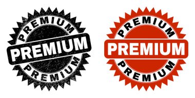 PreMIUM Kauçuk Yüzeyli Siyah Rosette Mührü